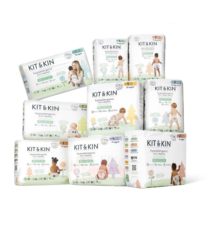 Super absorbent eco nappies