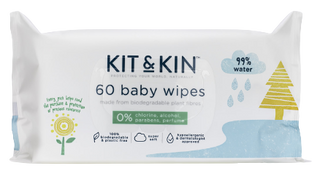 Biodegradable baby wipes