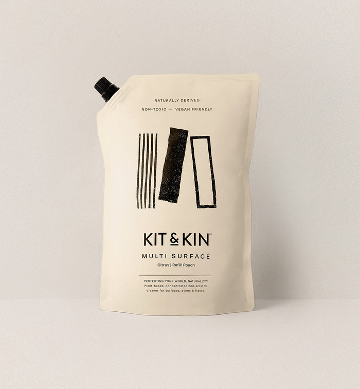 Kit & Kin non-toxic multi-surface cleaning refill bundle for everyday household cleaning