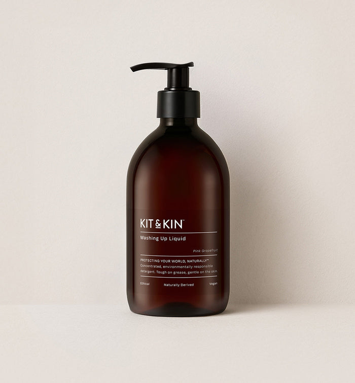 Kit & Kin non-toxic washing up liquid cleaning refill bundle, plant-based