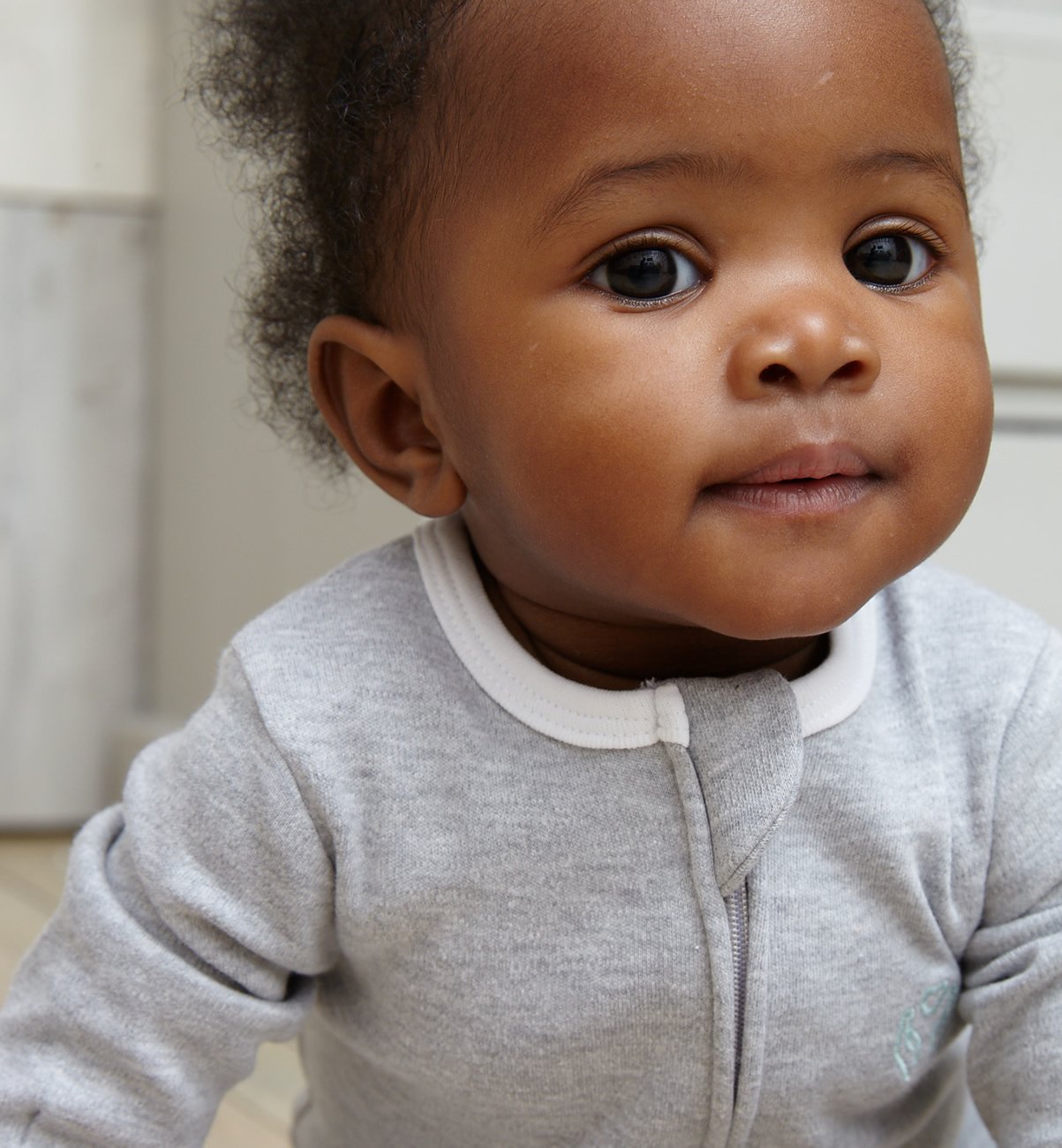 Grey comfy All-in-one 6 to 12 months